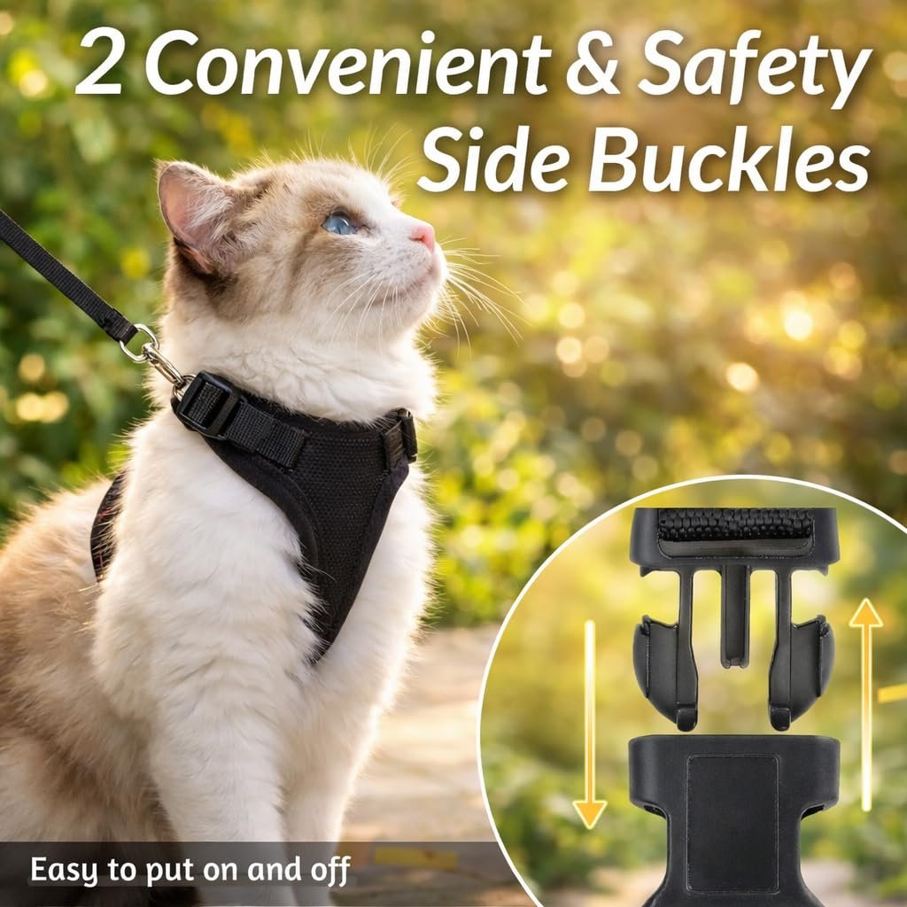 Cat Harness and Leash Set