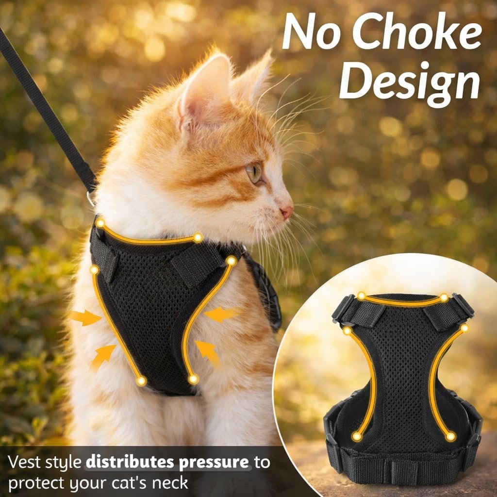 Cat Harness and Leash Set