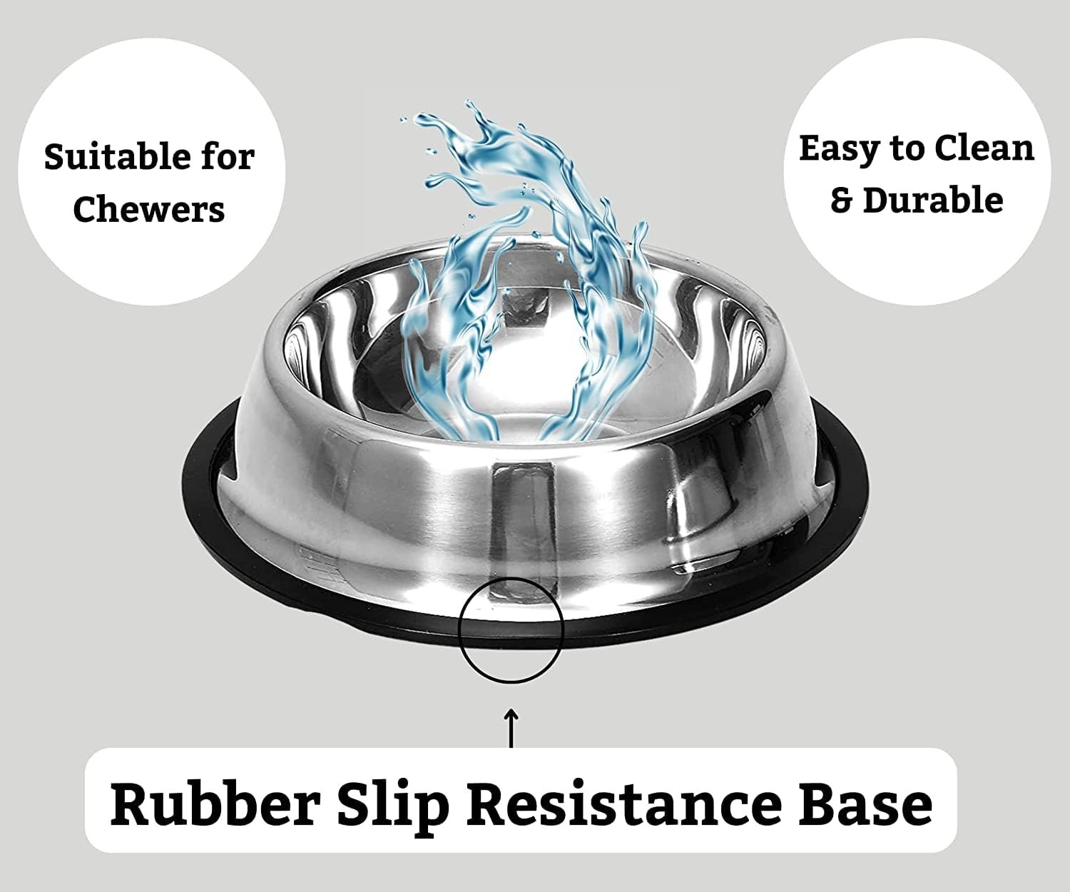 Stainless Steel Pet Feeding Bowl