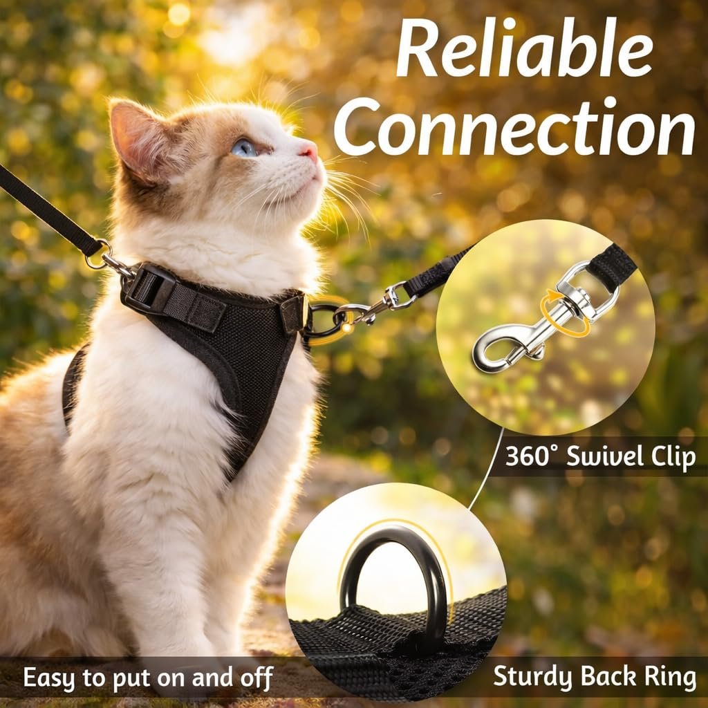 Cat Harness and Leash Set