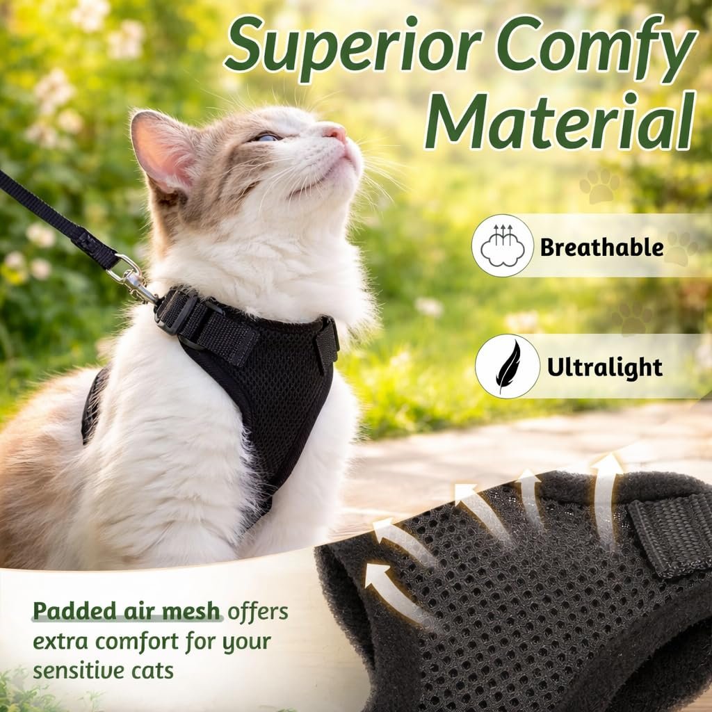 Cat Harness and Leash Set